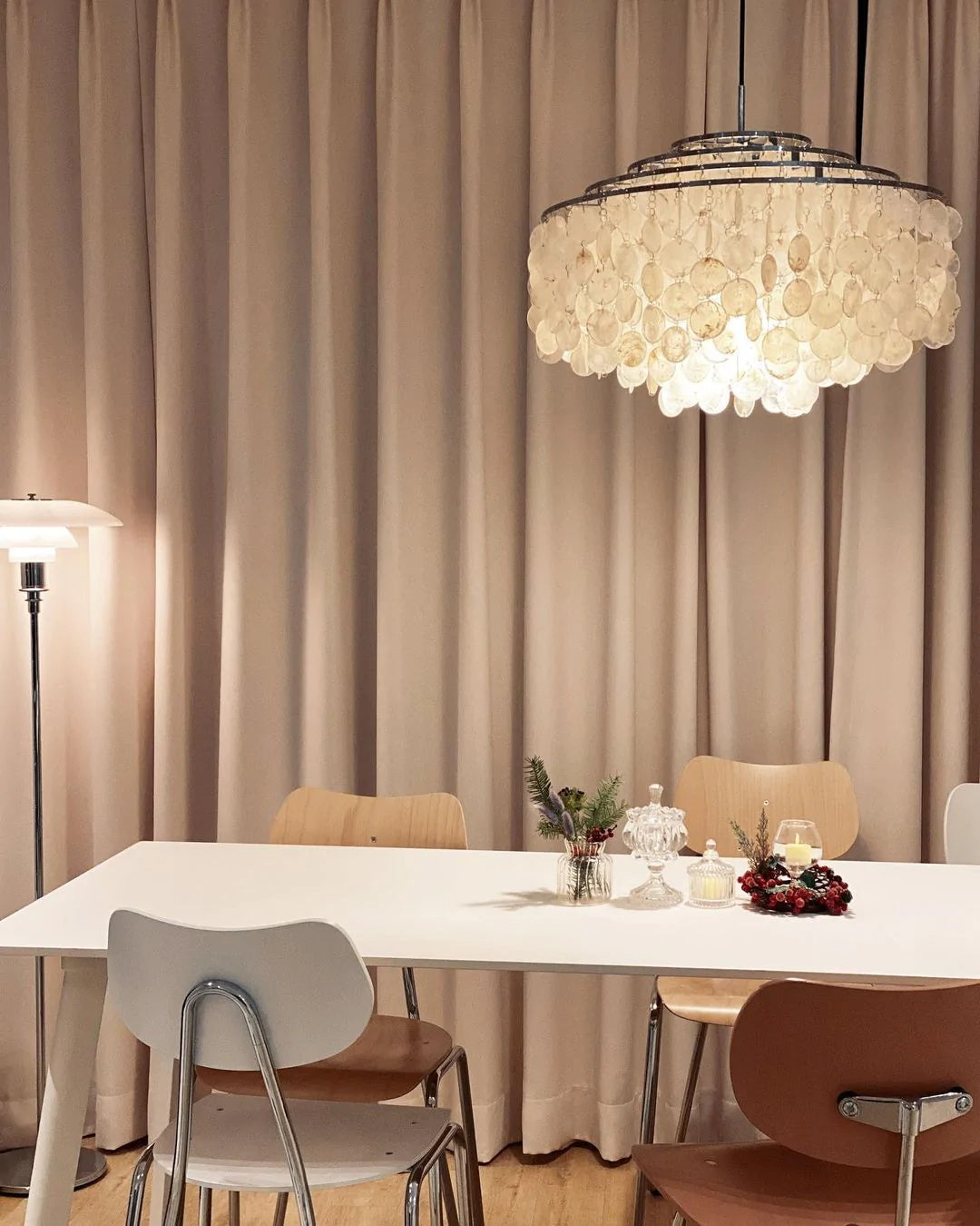Aeolian Seashell Chandelier