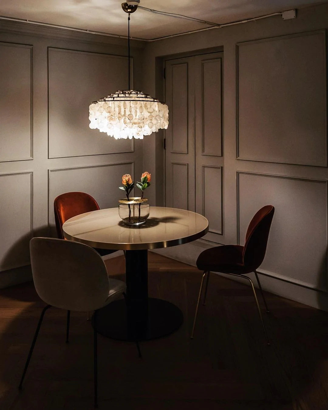 Aeolian Seashell Chandelier