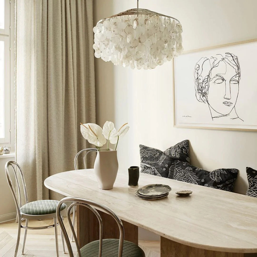 Aeolian Seashell Chandelier