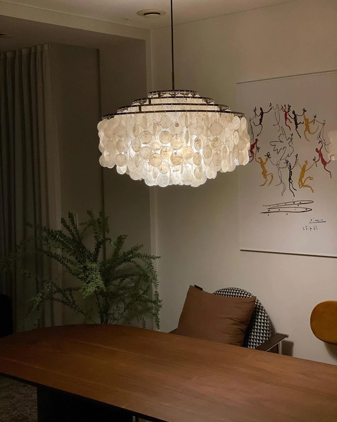 Aeolian Seashell Chandelier