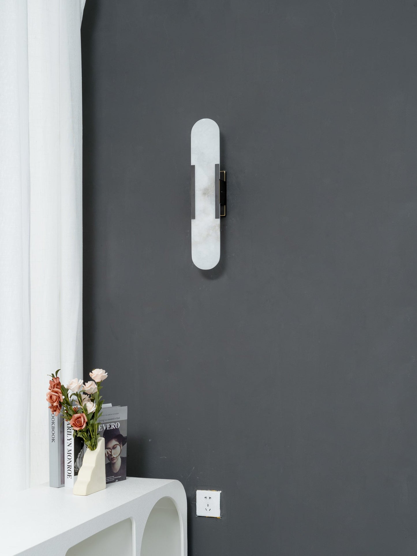 Geoffrey Alabaster Wall Lamp