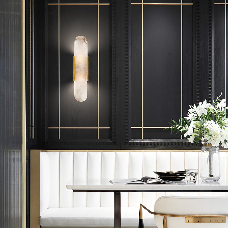 Geoffrey Alabaster Wall Lamp