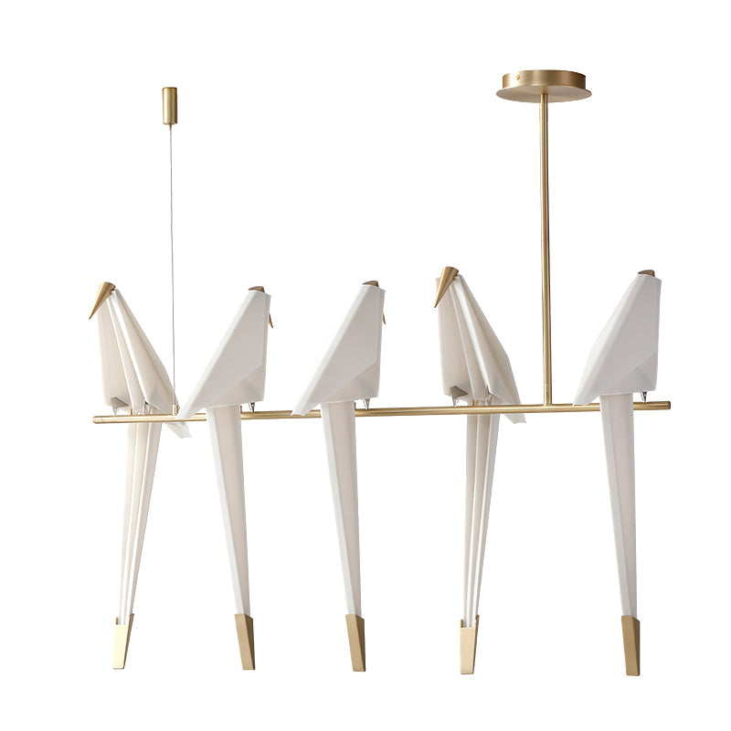 Perching Bird Chandelier