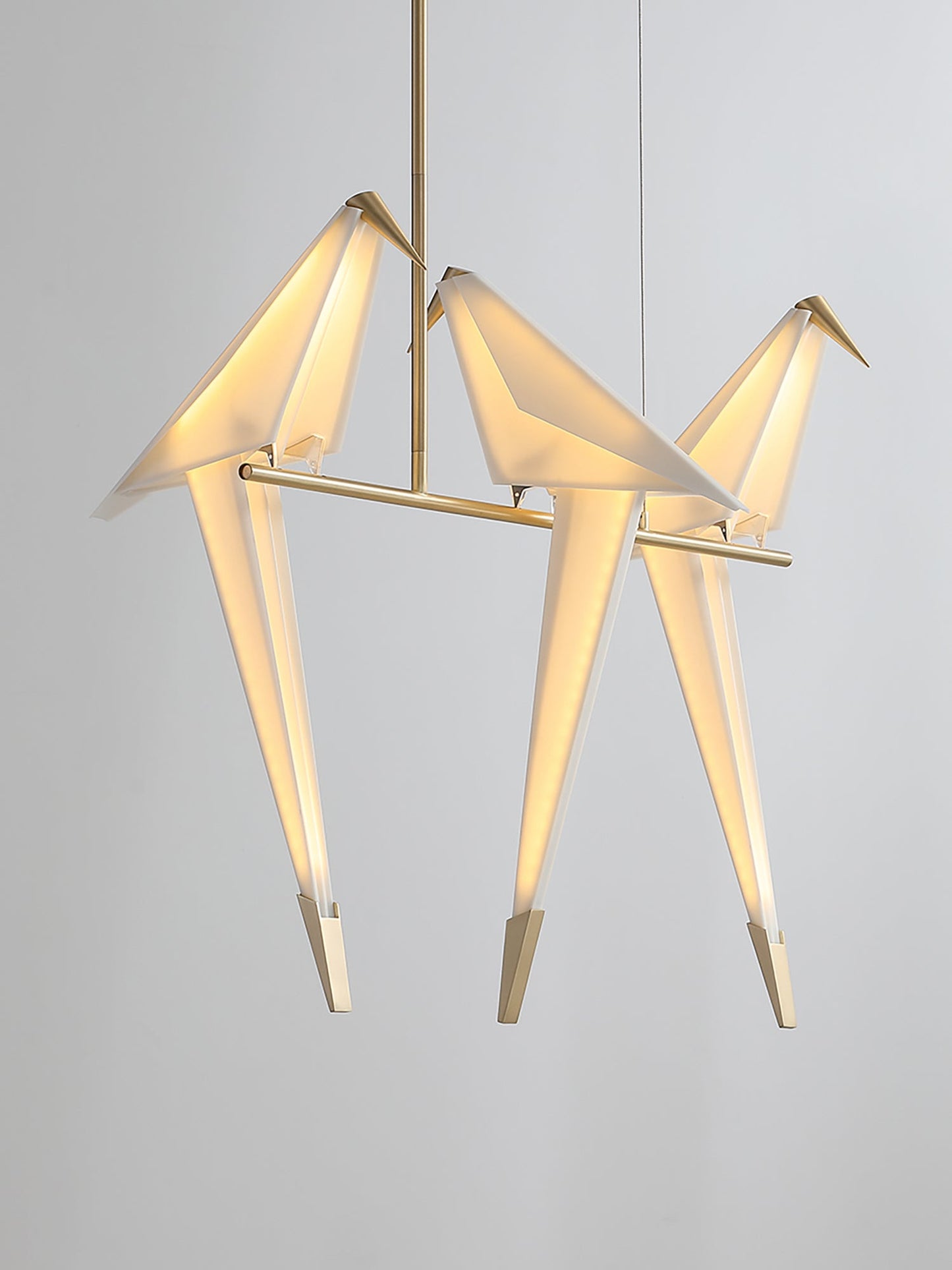 Perching Bird Chandelier