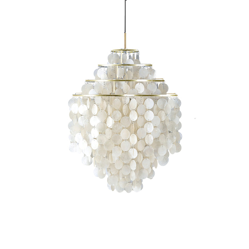 Aeolian Seashell Chandelier