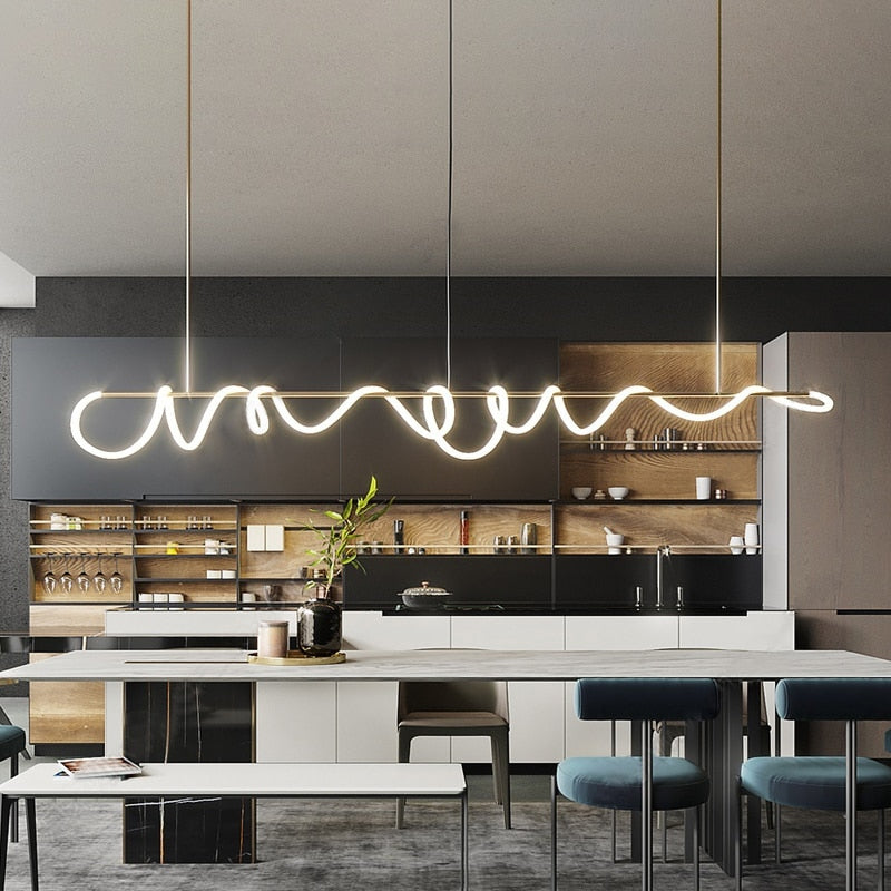 Noa Long Hose LED Chandelier