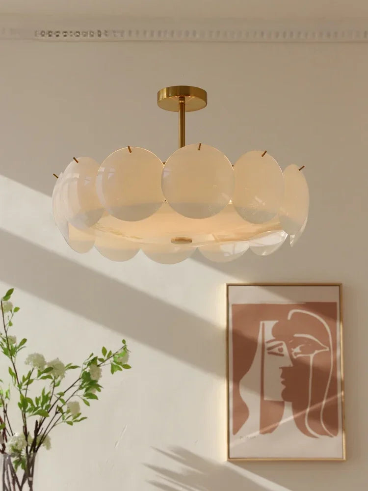 Zita Glass Ceiling Light