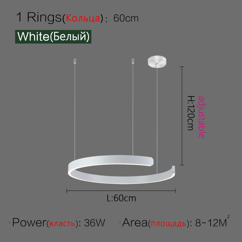 Lumi Halo LED Pendant Light