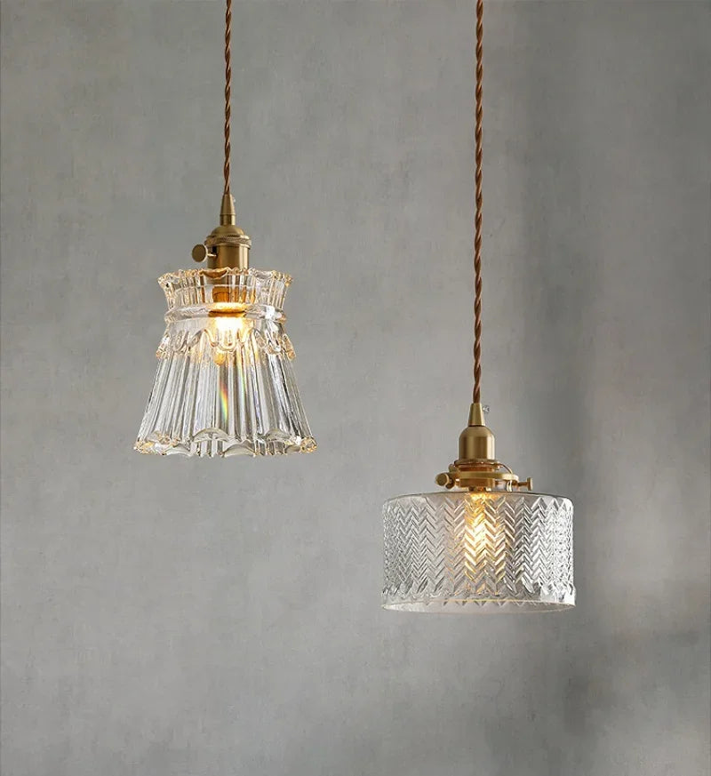 Cecile Glass Pendant Light