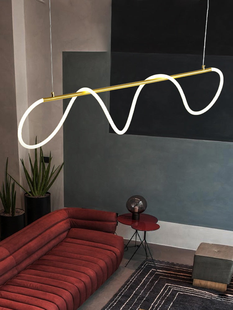 Noa Long Hose LED Chandelier