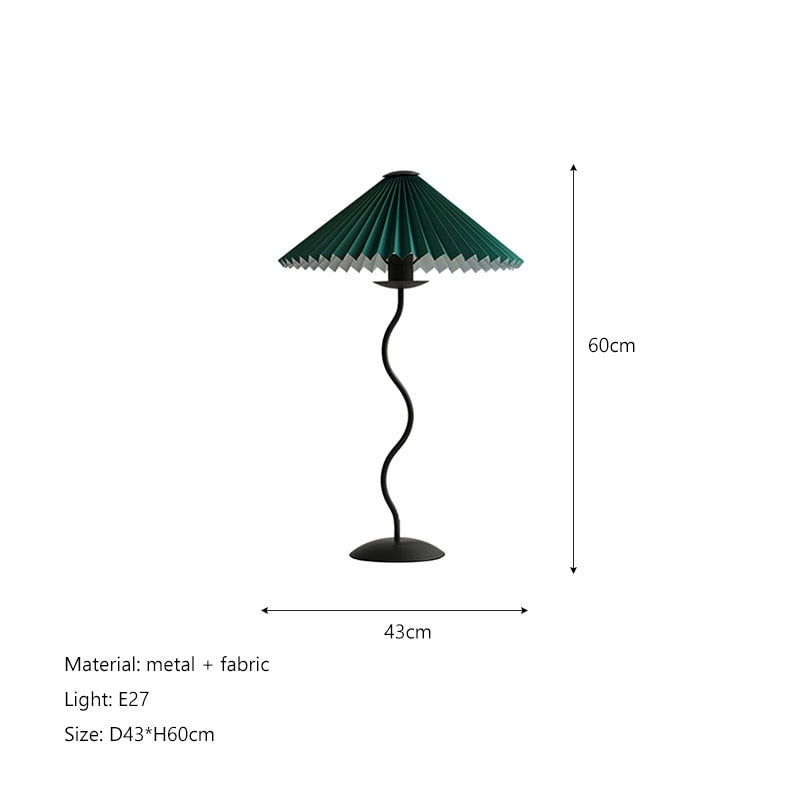 Tristan Fabric LED Floor Lamp