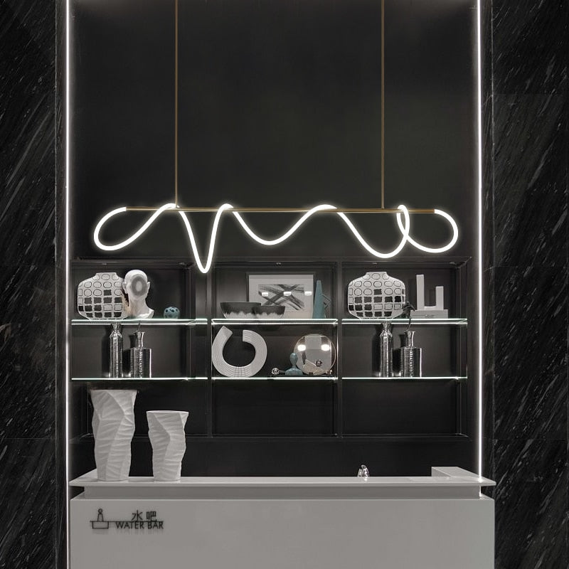 Noa Long Hose LED Chandelier
