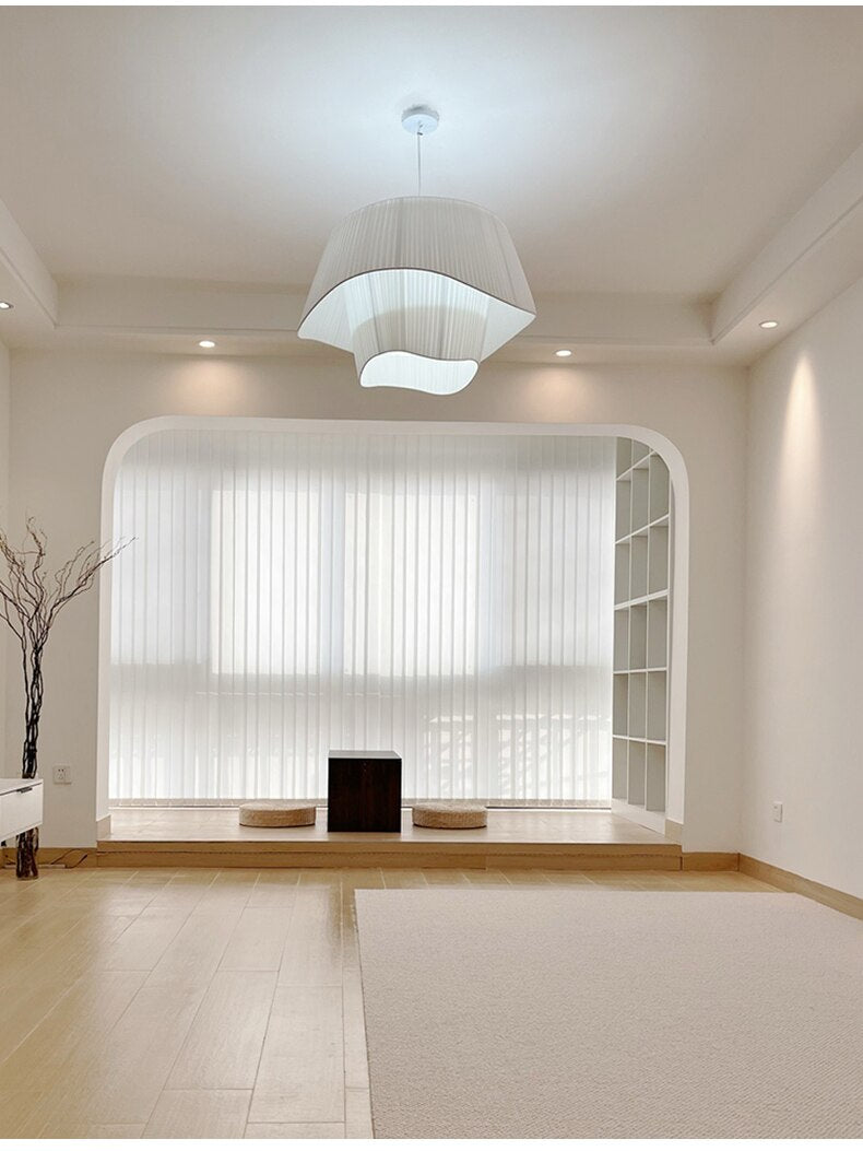 Jade Fabric Ceiling Light