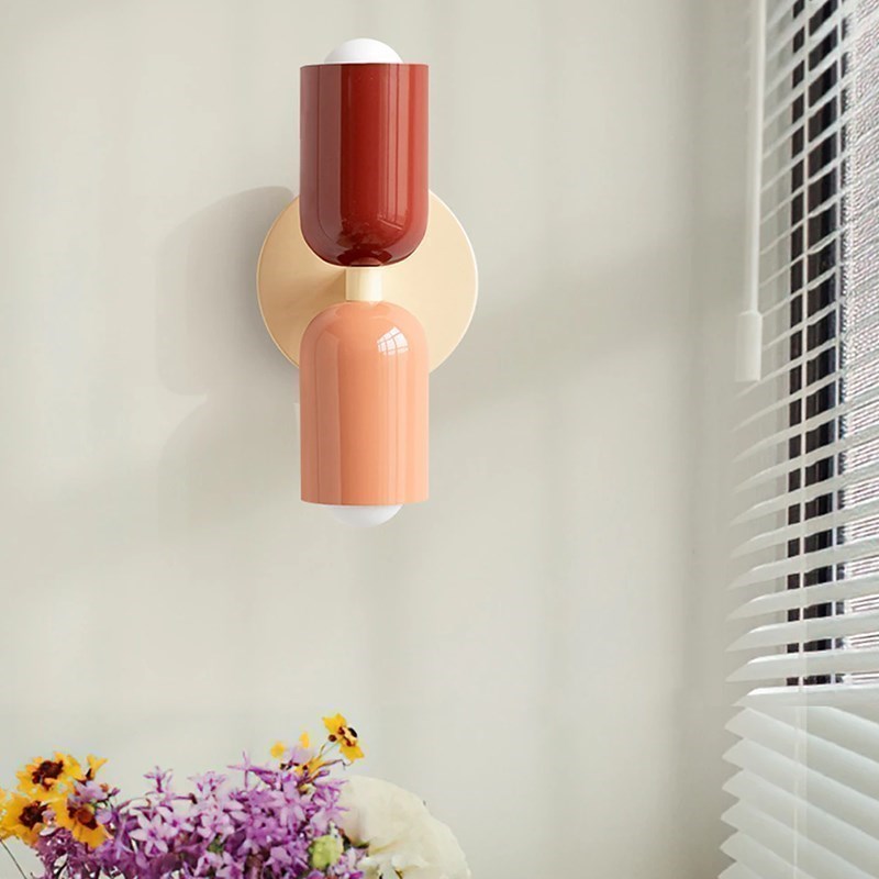 Karla Modern Double Heads Wall Sconce