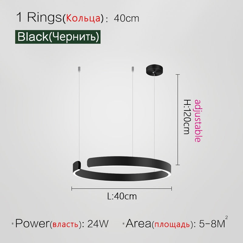 Lumi Halo LED Pendant Light