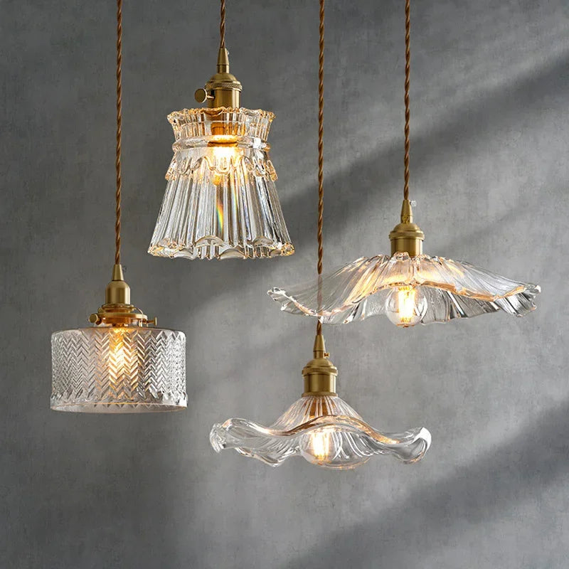 Cecile Glass Pendant Light
