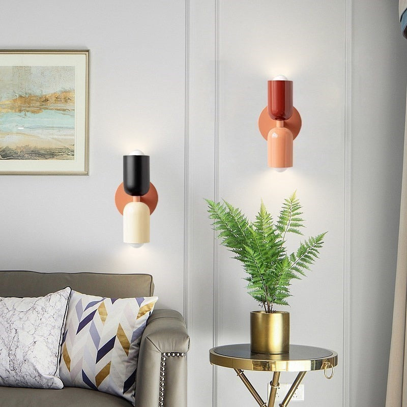 Karla Modern Double Heads Wall Sconce