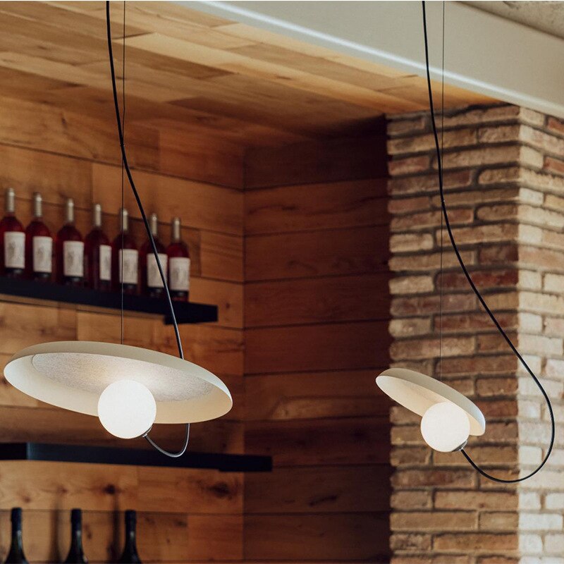 Teo Minimalist Magnetic Adjustable 3D Print Pendant Light