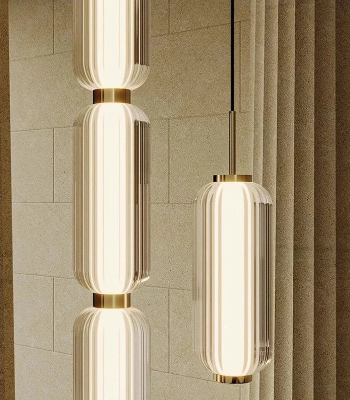 Leah Modern Glass Pendant Light
