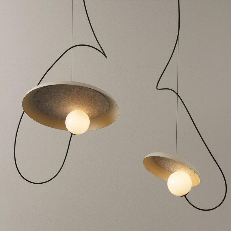 Teo Minimalist Magnetic Adjustable 3D Print Pendant Light