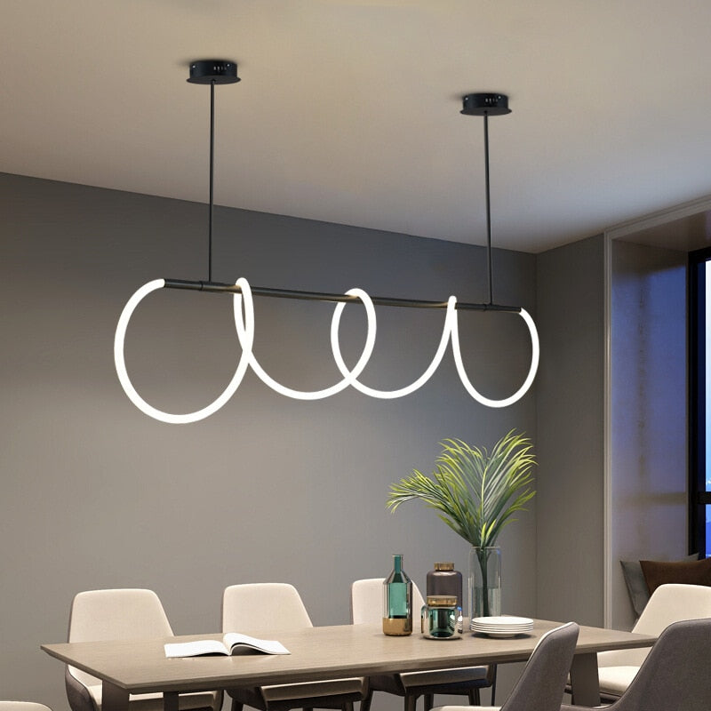 Noa Long Hose LED Chandelier