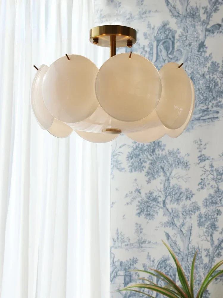 Zita Glass Ceiling Light