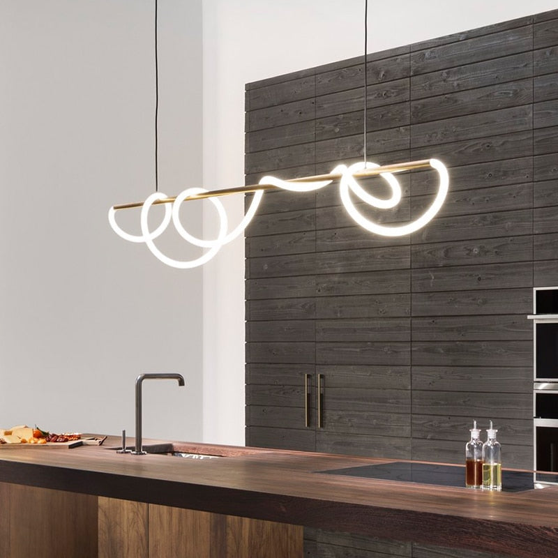 Noa Long Hose LED Chandelier