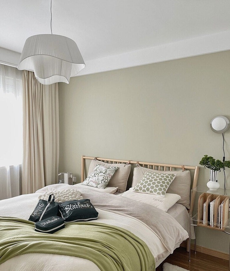 Jade Fabric Ceiling Light