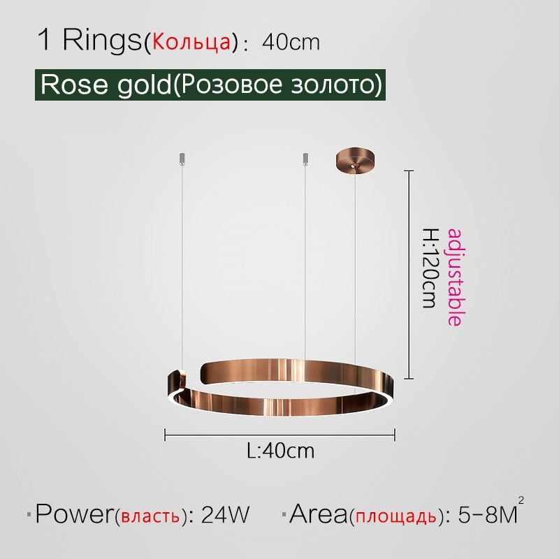 Lumi Halo LED Pendant Light