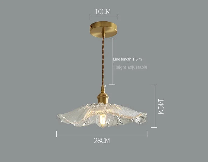 Cecile Glass Pendant Light