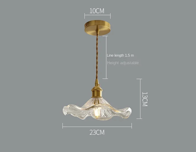 Cecile Glass Pendant Light