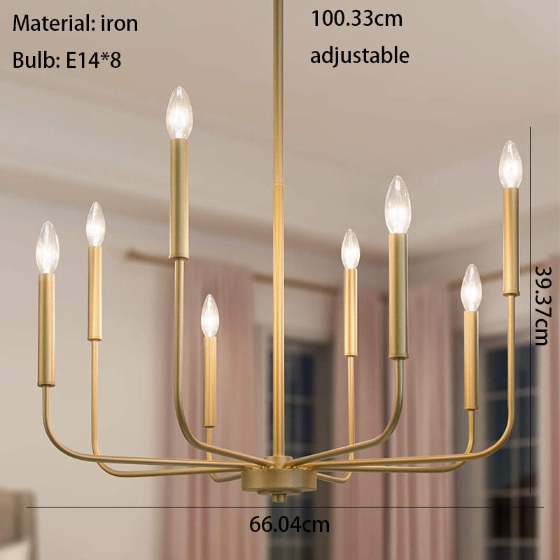 Kayla Retro Chandelier