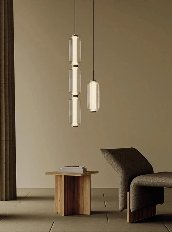 Leah Modern Glass Pendant Light