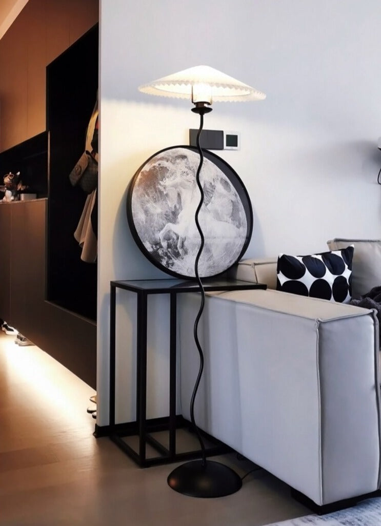 Tristan Fabric LED Floor Lamp