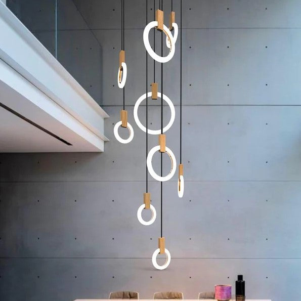 Halo Modern LED Chandelier