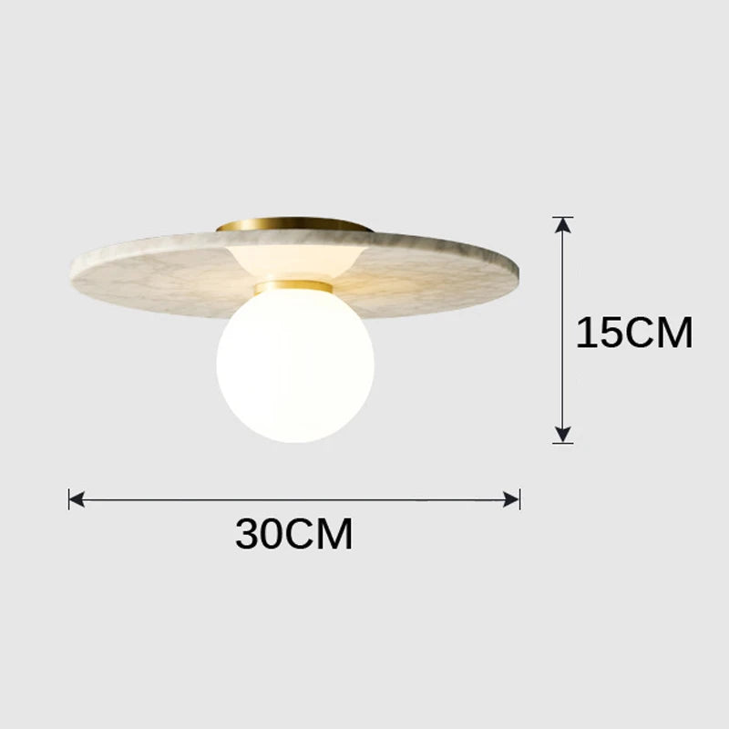 Giani Marble Ceiling Light