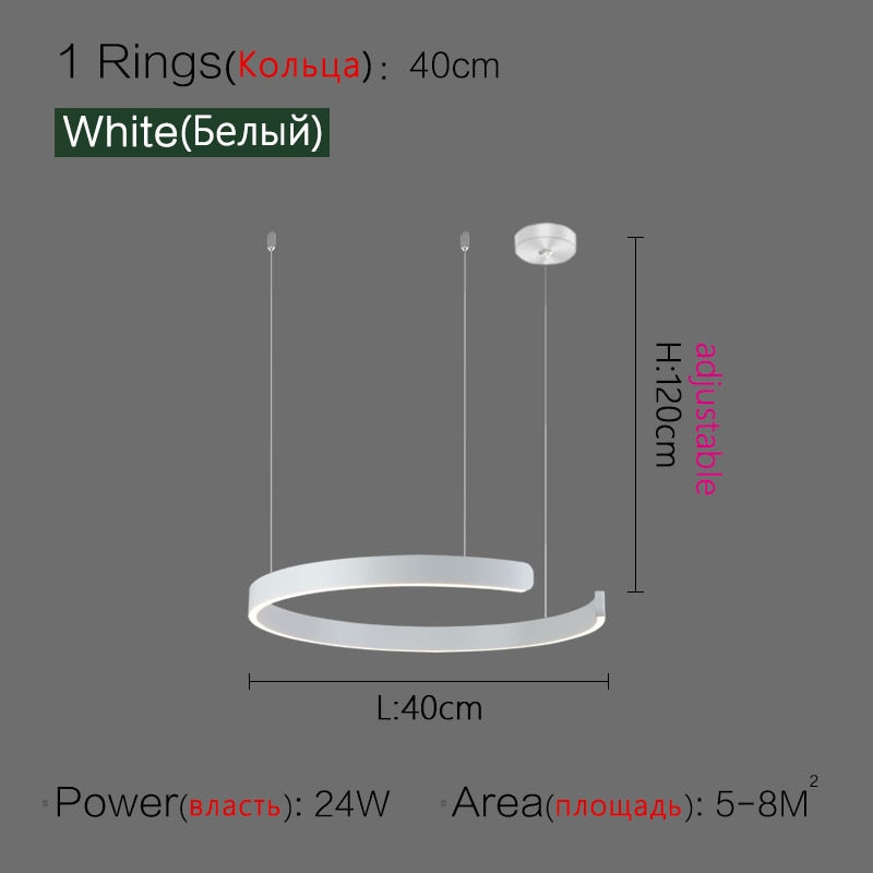 Lumi Halo LED Pendant Light