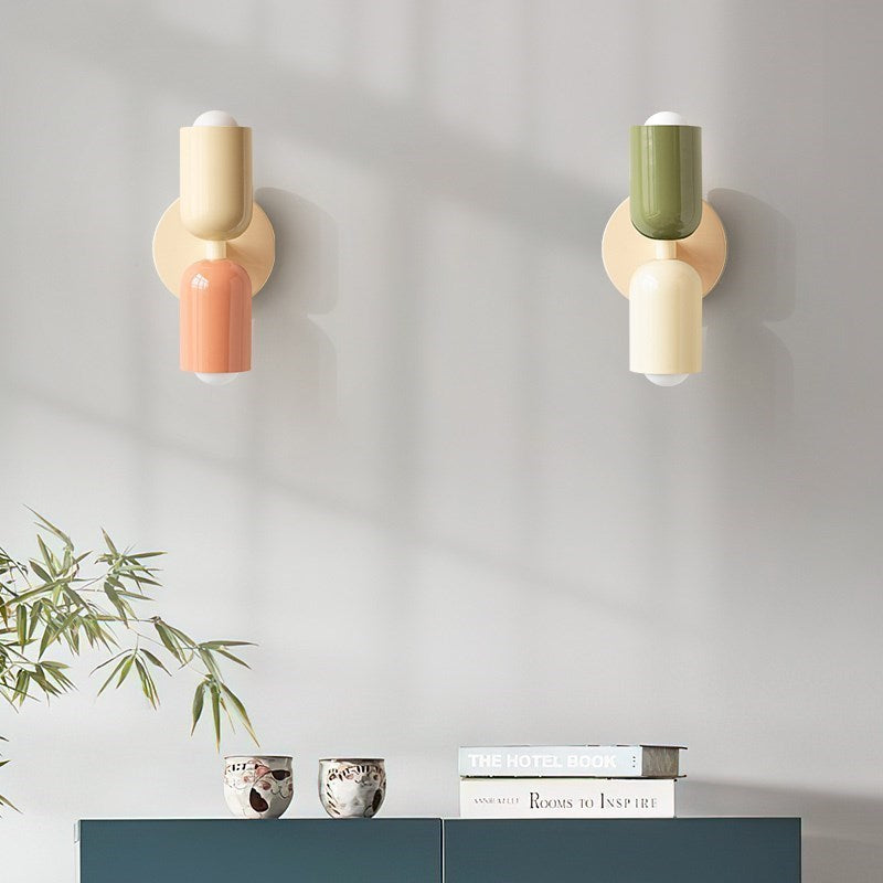 Karla Modern Double Heads Wall Sconce