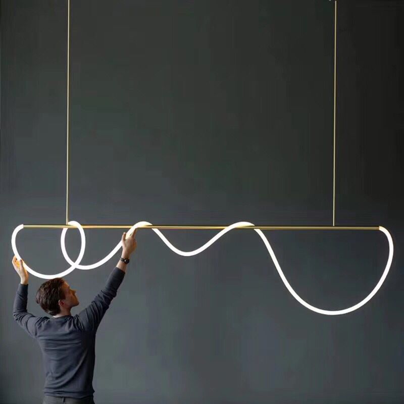 Noa Long Hose LED Chandelier