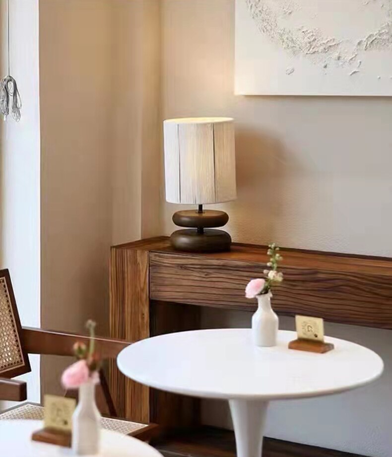 Lily Wooden Table Lamp