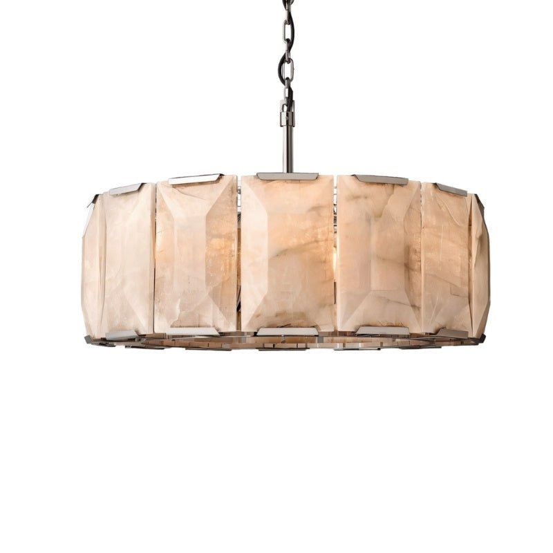 Verona Round Alabaster Chandelier