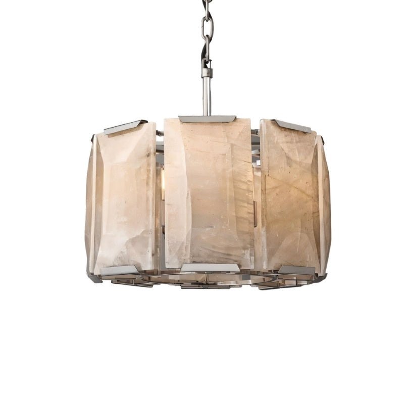 Verona Round Alabaster Chandelier