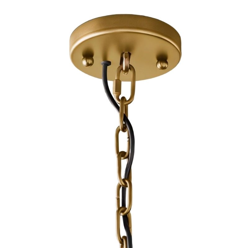 Verona Round Alabaster Chandelier