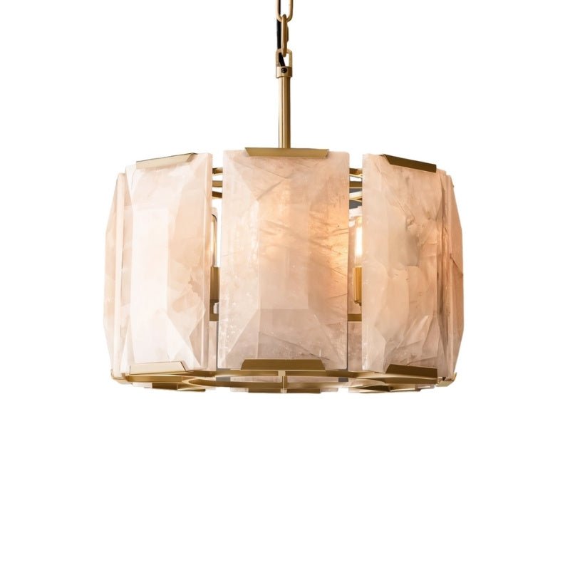 Verona Round Alabaster Chandelier