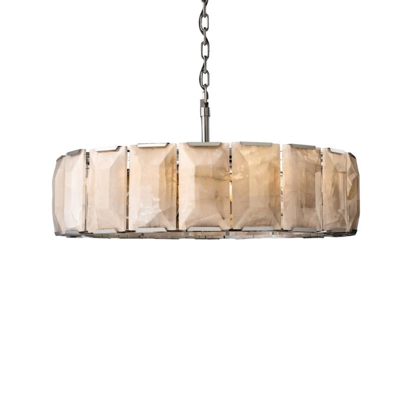Verona Round Alabaster Chandelier