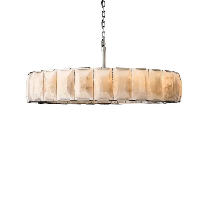 Verona Round Alabaster Chandelier