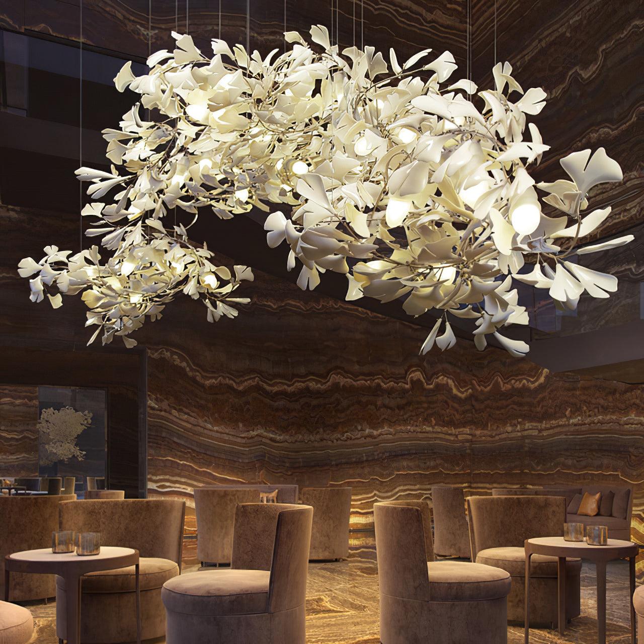 Gingko Chandelier