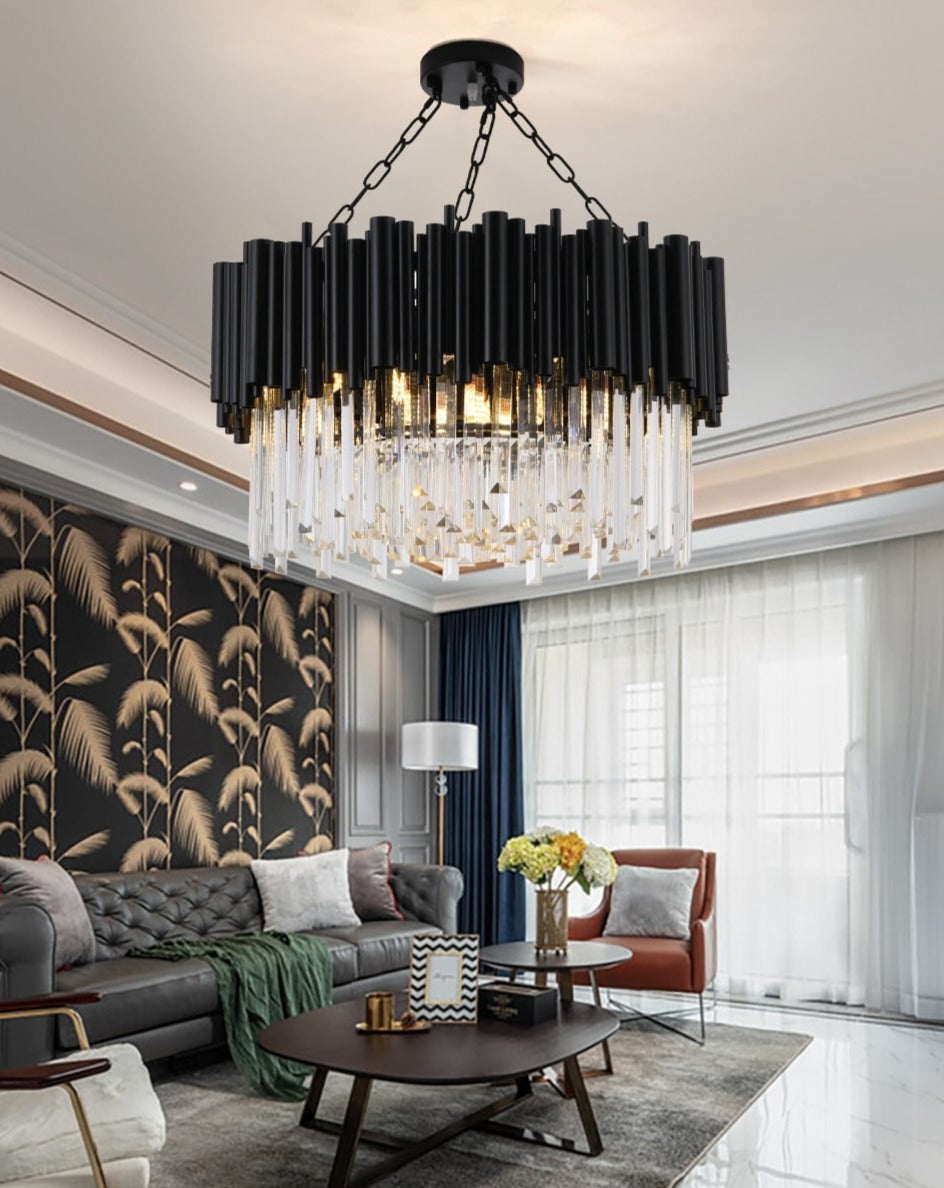 Majestic Crystal Chandelier