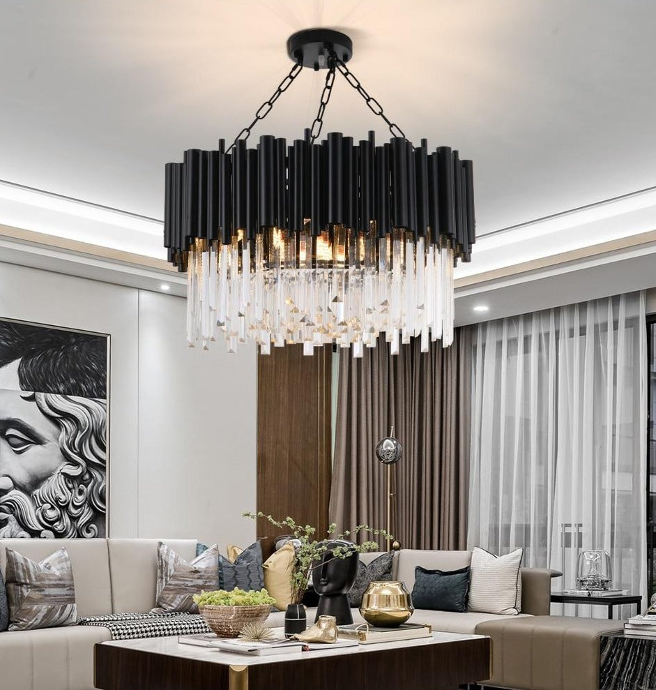 Majestic Crystal Chandelier