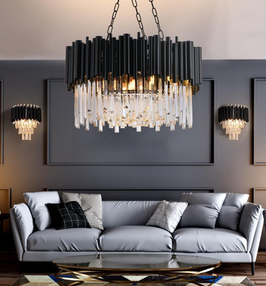 Majestic Crystal Chandelier
